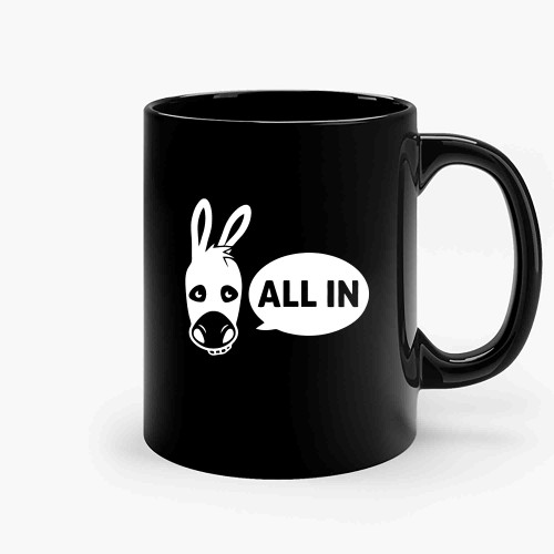Poker All In Ceramic Mugs Poker All In Ceramic Mugs