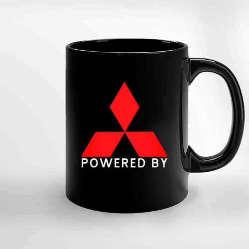 Powered By Mitsubishi Ceramic Mugs