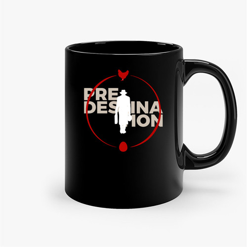 Predestination Black Red Ceramic Mugs Predestination Black Red Ceramic Mugs