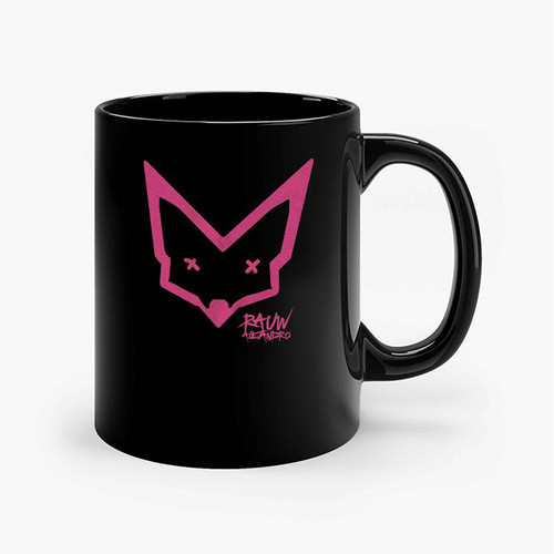 Rauw Alejandro Fox Logo Ceramic Mugs