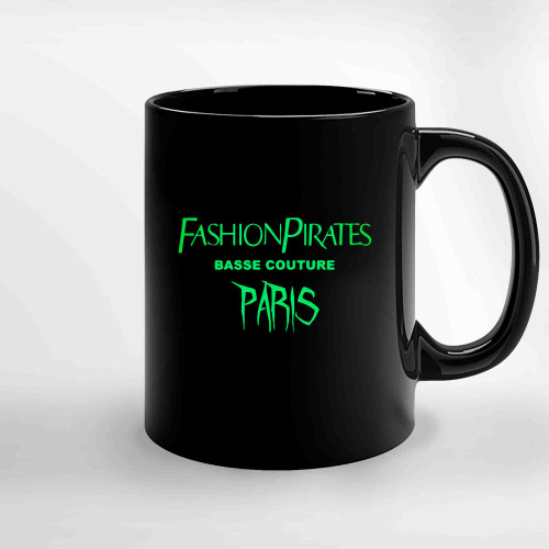 Red V1 Fashion Pirates Green Ceramic Mugs