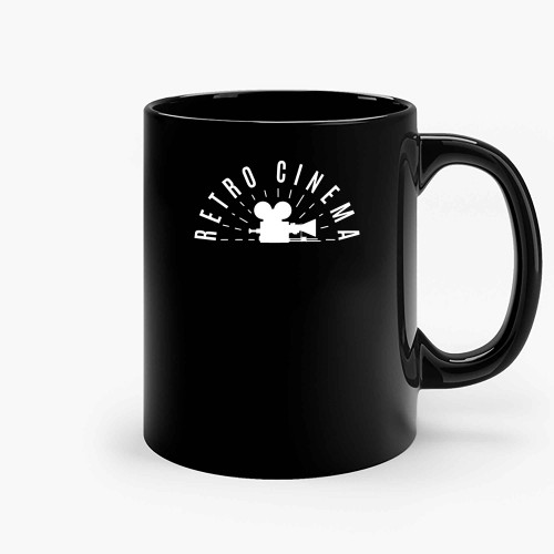 Retro Cinema Ceramic Mugs