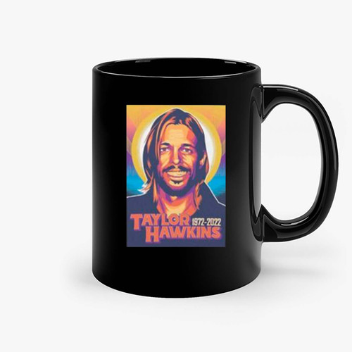Rip Taylor Hawkins Fighters Drummer Ceramic Mugs
