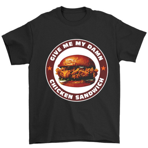Popeye Give Me My Damn Chicken Sandwich Man's T-Shirt Tee