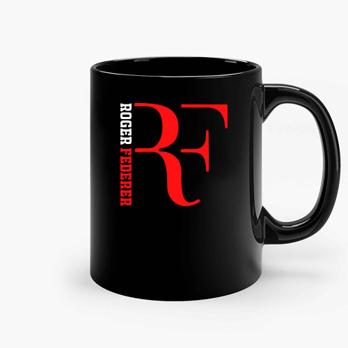 Roger Federer Logo Ceramic Mugs