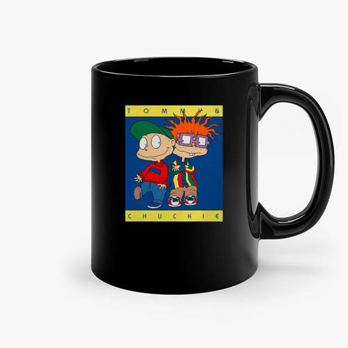 Rugrats Tommy Chucky In Tommy Hilfiger Inspired Ceramic Mugs