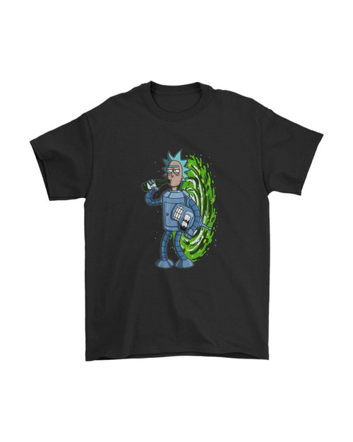 Rick And Morty Bender Rick Graphic Man's T-Shirt Tee