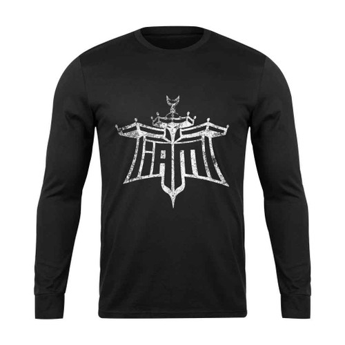 Iam Logo V2 Grunge Long Sleeve T-Shirt