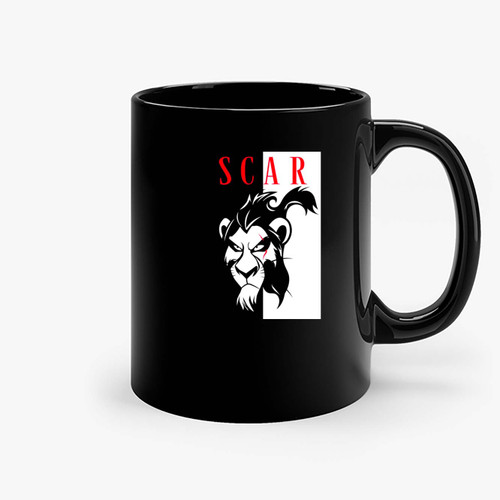 Scarface Scar Ceramic Mugs