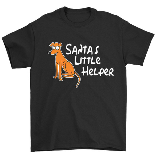Santa Little Helper Man's T-Shirt Tee