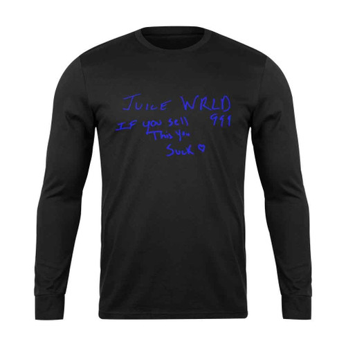 Juice Wrld Signed Autographed Long Sleeve T-Shirt