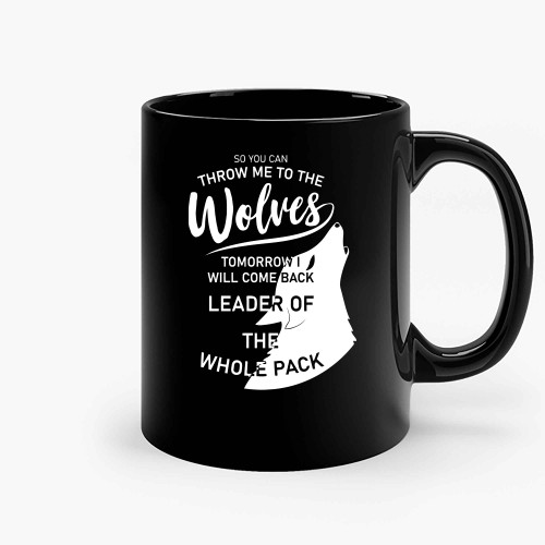 So You Can Throw Me To The Wolves Bmth Ceramic Mugs