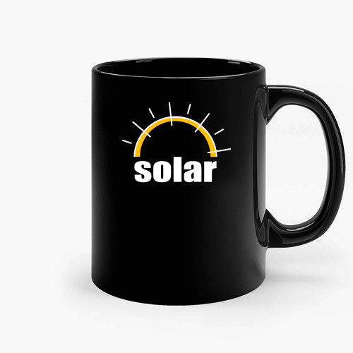 Solar Energy Sunrise Ceramic Mugs