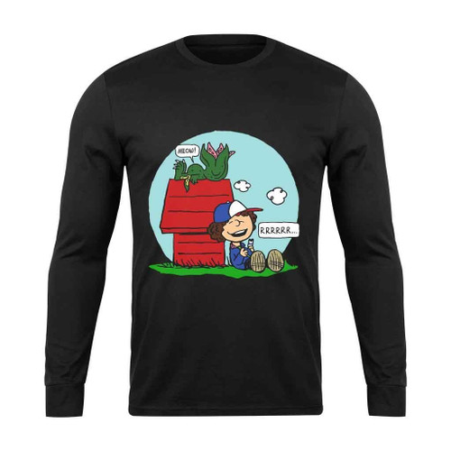 Dustin And Dart Funny Long Sleeve T-Shirt