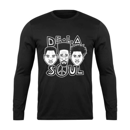 De La Soul Bw Long Sleeve T-Shirt