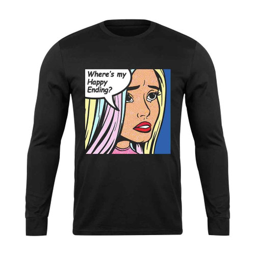 Descendants Wheres My Happy Ending Disney Long Sleeve T-Shirt