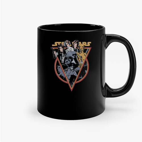 Star Wars Retro Characters Vintage Ceramic Mugs