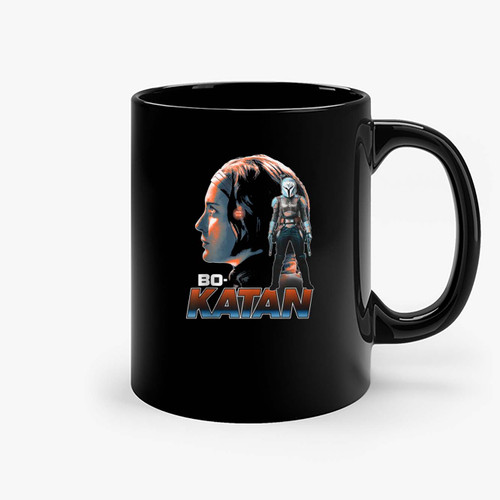 Star Wars The Mandalorian Bo Katan Collage R16 Ceramic Mugs