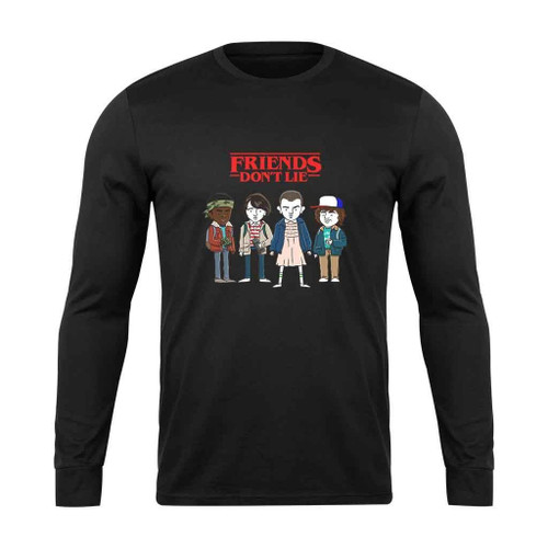 Stranger Things Friens Dont Lie Long Sleeve T-Shirt