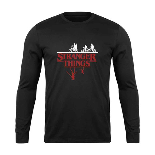 Stranger Things Poster Art Long Sleeve T-Shirt