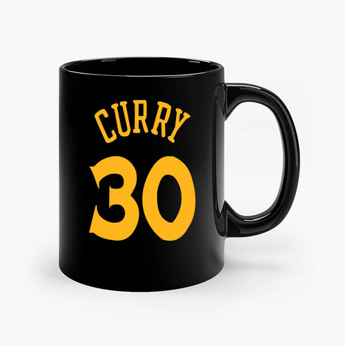 Steph Curry Yellow Ceramic Mugs