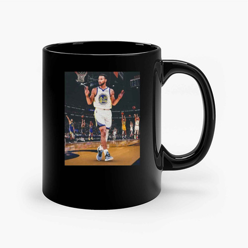 Stephen Curry 3 Point Leader Ceramic Mugs