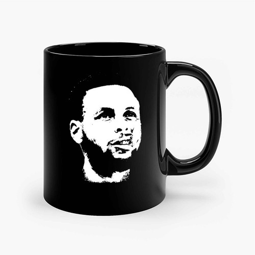 Stephen Curry Portrait (2) Ceramic Mugs