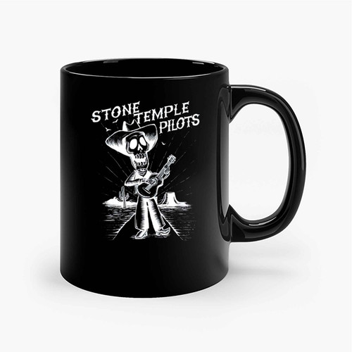 Stone Temple Pilots Day Of The Dead Skeleton Ceramic Mugs