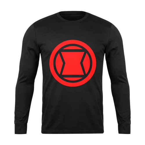 Blavk Widow Logo Long Sleeve T-Shirt