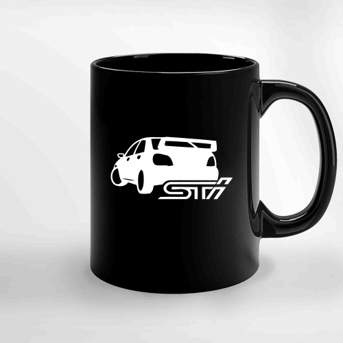 Subaru Wrx Sti Ceramic Mugs