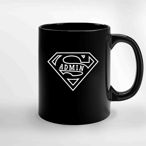 Super Admin Hero Ceramic Mugs