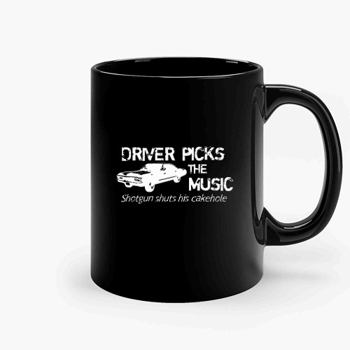 Supernatural Driver Picks The Music Ceramic Mugs