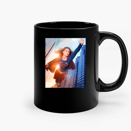 Superwoman Supergirl Ceramic Mugs