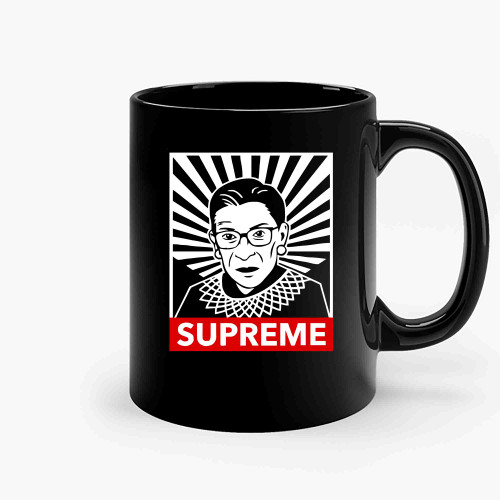 Supreme Justice Ruth Bader Ginsburg Ceramic Mugs