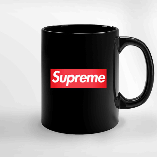 Supreme Logo Ceramic Mugs