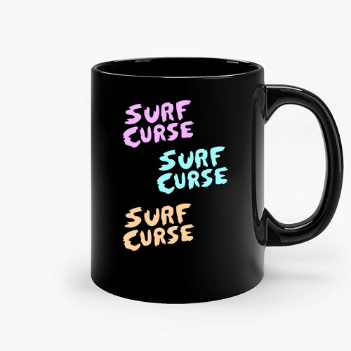 Surf Curse Ceramic Mugs