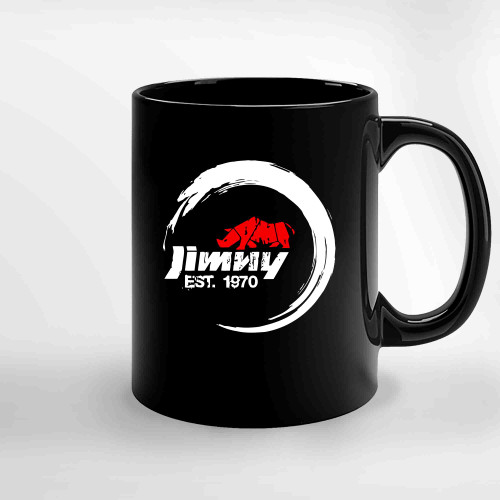 Suzuki Jimny Rhino Est 1970 Ceramic Mugs