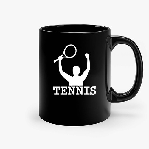 Tennis Champion Ceramic Mugs