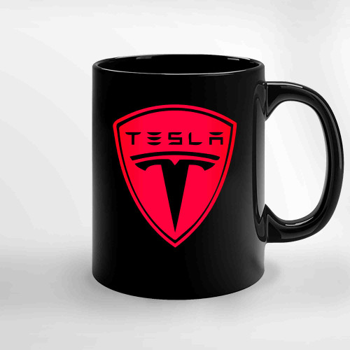 Tesla Merchandise 2 Ceramic Mugs