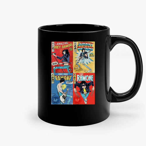 The Amazing Ramones Ceramic Mugs