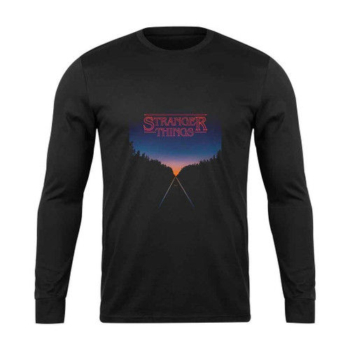 Stranger Things Poster Long Sleeve T-Shirt