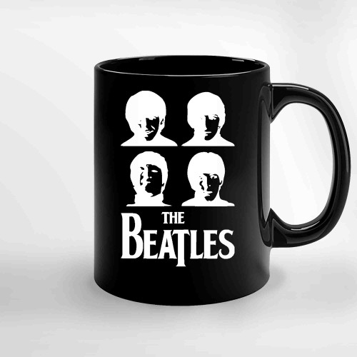 The Beatles Musician 1962 1966 Love Face Ceramic Mugs