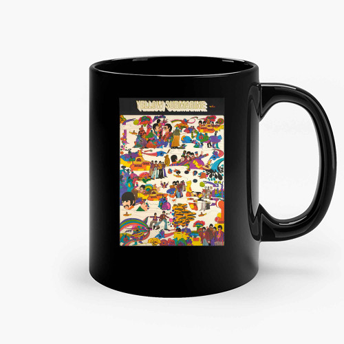 The Beatles Yellow Submarine 2 Ceramic Mugs