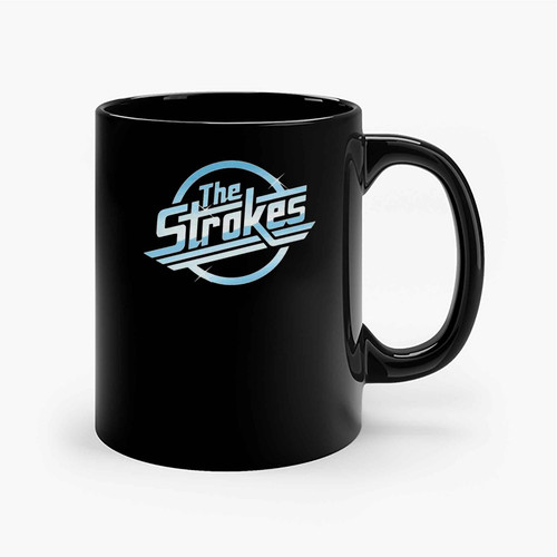 The Strokes Logo Band Merch Ceramic Mugs