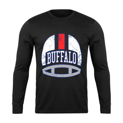 Buffalo Retro Helmet Long Sleeve T-Shirt