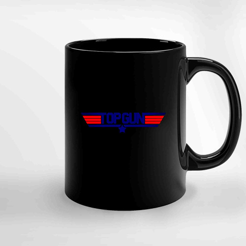 Top Gun Logo Ceramic Mugs