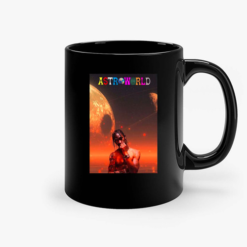 Travis Scott Vintage Rap Astroworld Ceramic Mugs