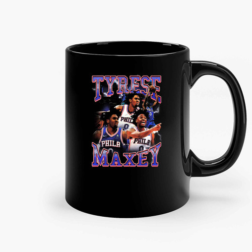 Tyrese Maxey Philadelphia 76Ers 90S Ceramic Mugs