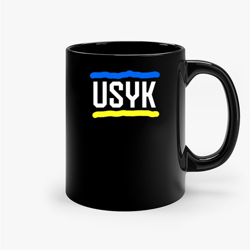 Usyk Ukraine Boxing Logo Ceramic Mugs