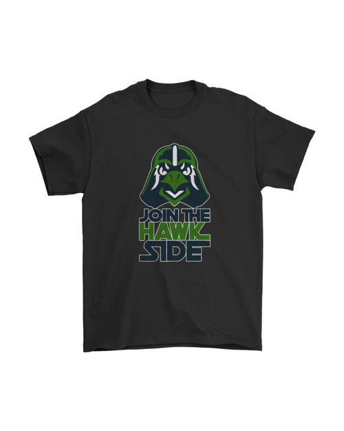 Seattle Seahawks Join The Hawk Side Man's T-Shirt Tee